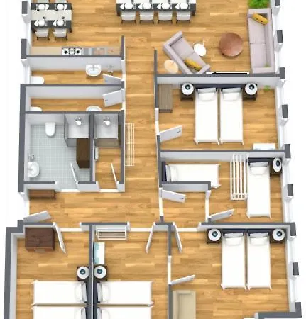 Apartamento Neu Gruppenurlaub In Der Kieler Innenstadt